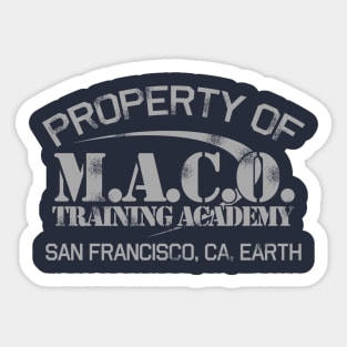 MACO Academy Sticker